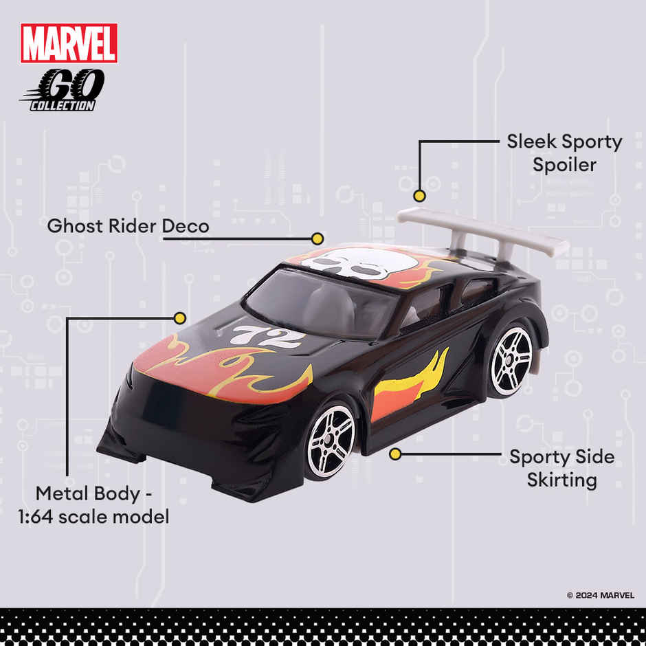 Hasbro Marvel Go | Ghostrider - Diecast Toy Car