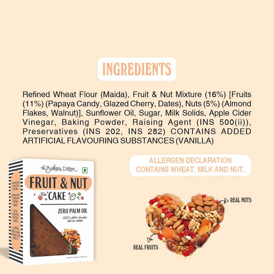 The Baker's Dozen Fruit & Nut cake Combo