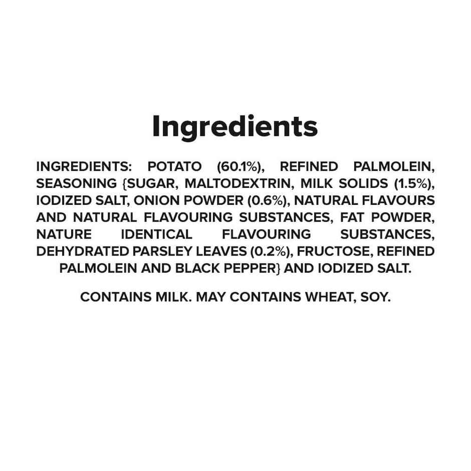 Bingo! Potato Chips | Cream & Onion Chips | Crispy & Crunchy Chips Pack for Snacks