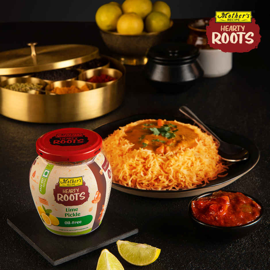 Mother's Recipe Hearty Roots Lime Pickle - Oil Free