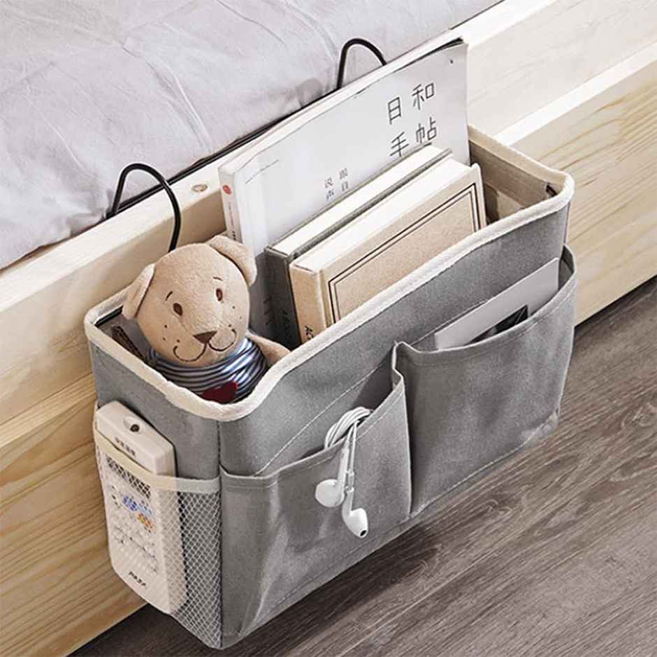 New Dawn Linen Bedroom Accessories Inside Hanging Bedside Caddy Bedroom Organiser Hostel Essentials