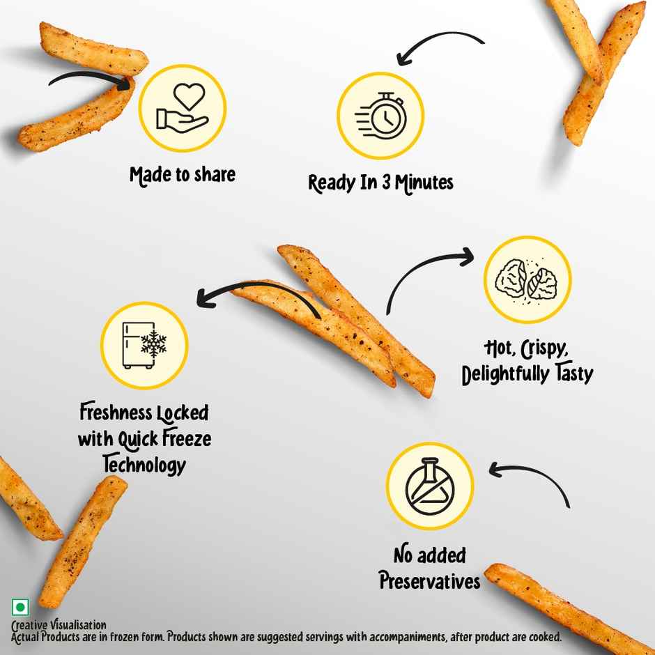 McCain Masala French Fries | Hot & Spicy | Spicy & Crispy