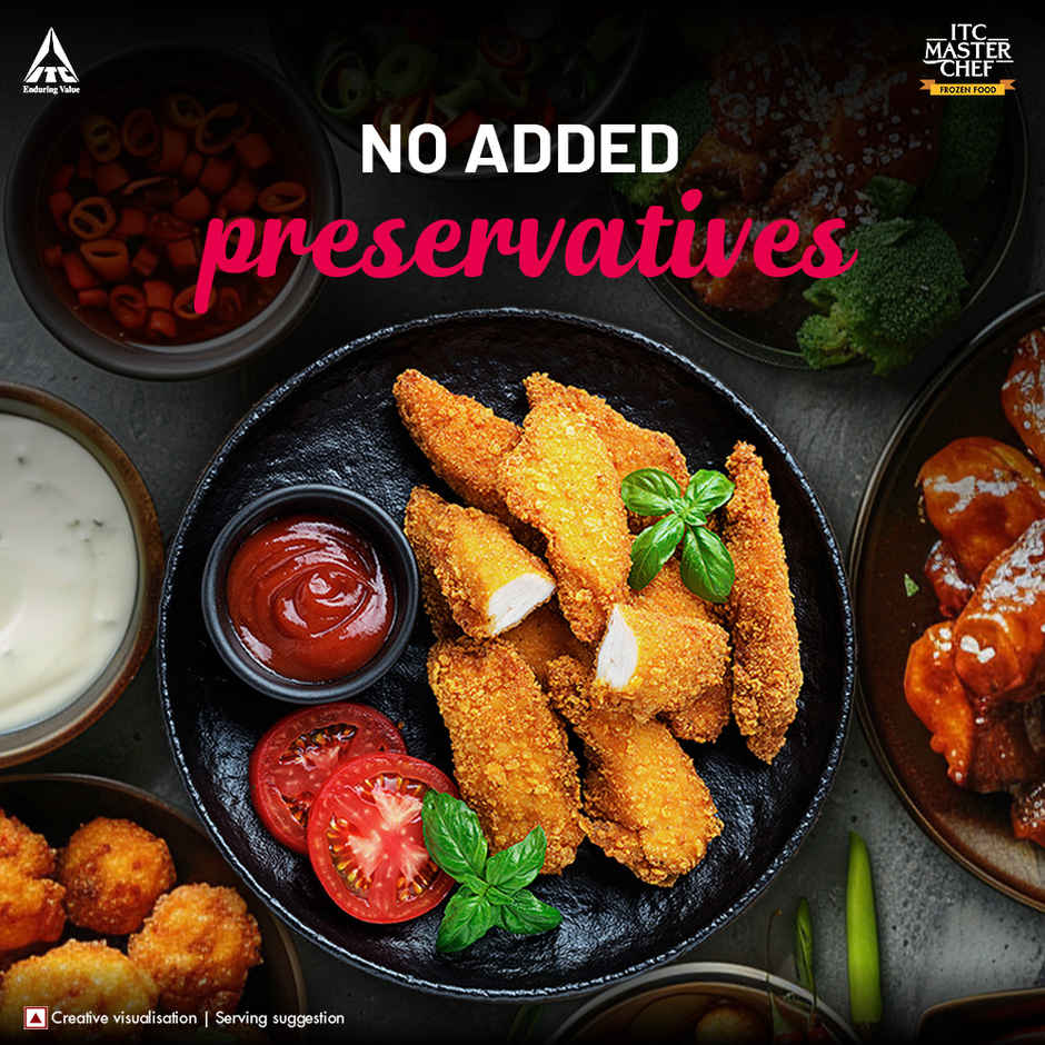 ITC Master Chef Chicken Breast Strips | High in Protein | No Added Preservatives | 12 pieces