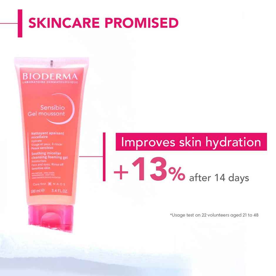 Bioderma Sensibio Moussant Soothing Micellar Cleansing Foaming Gel