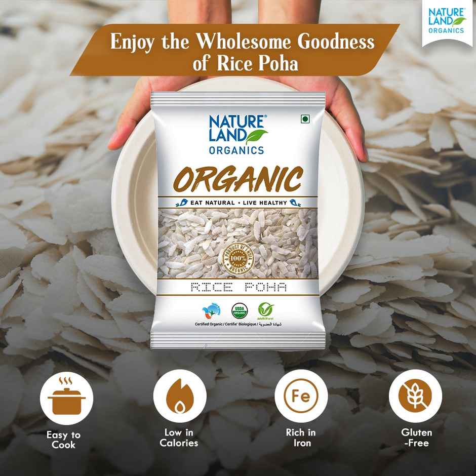 Natureland Organics Rice Poha