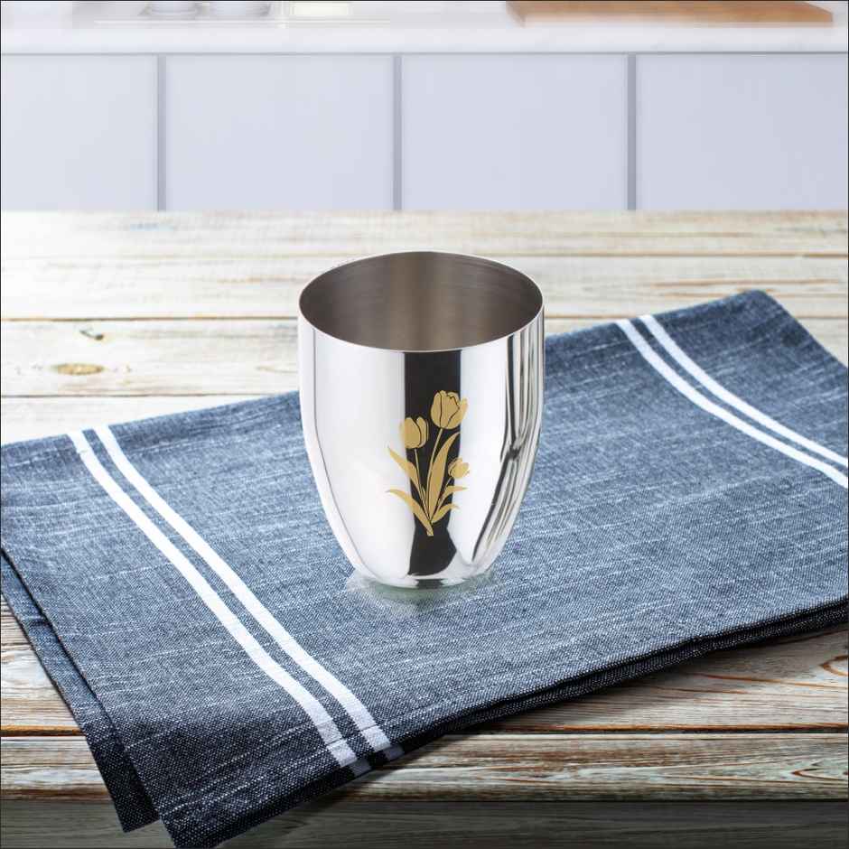 Kitchen Essentials Stainless Steel Apple Glass 7 - Laser Etching