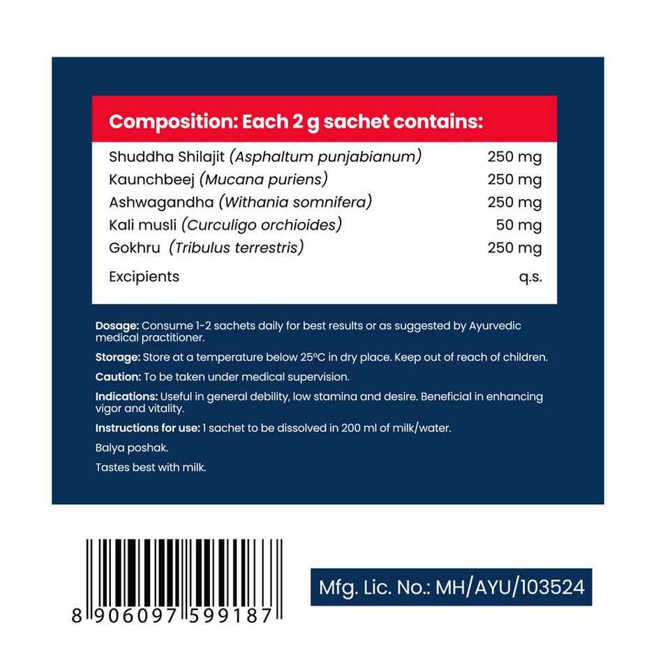 Fast&Up Shilajit X - Pure Himalayan Shilajit - Kesar Badam Flavour