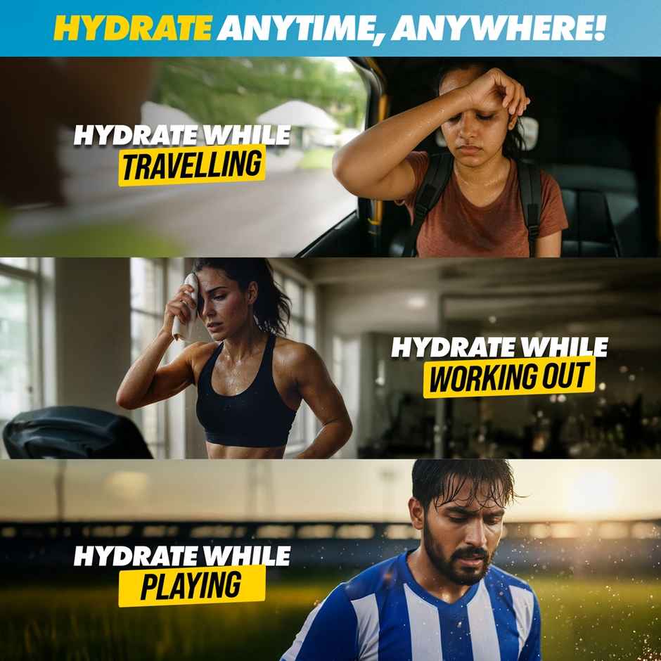 Fast&up Reload Low Sugar Hydration Energy Drink with Electrolytes | Tasty Lemon Blast