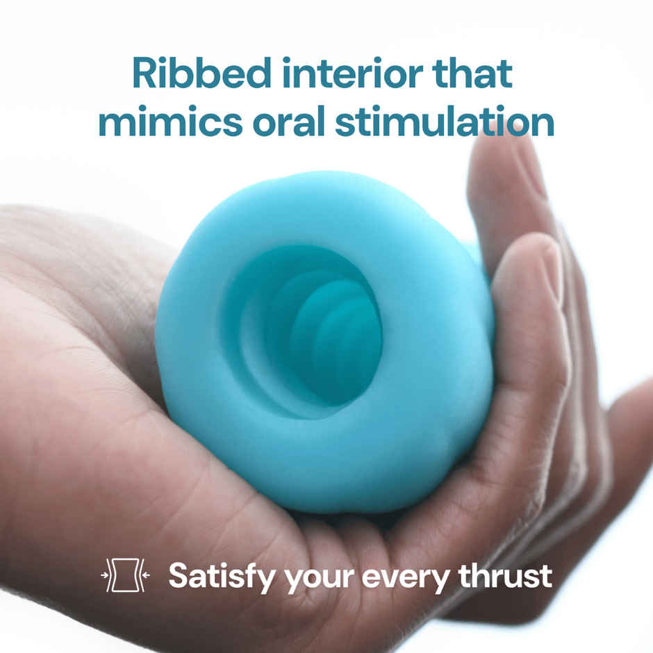 Leezu's Toofan Personal Massager Stroker with Water-Based Lube for Men