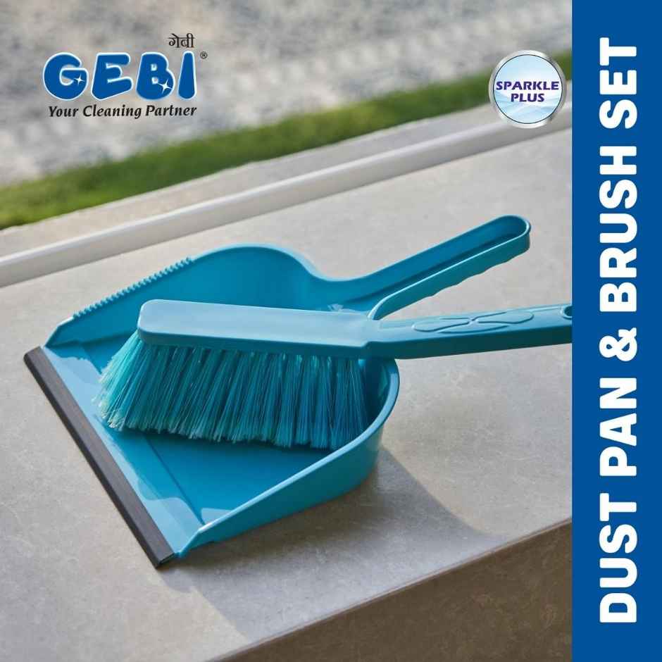 Gebi Super Clean Dustpan Set with Brush