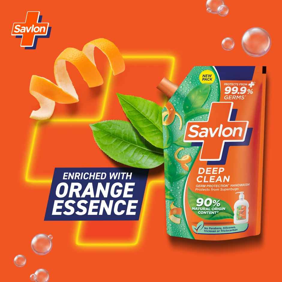 Savlon Deep Clean Liquid Handwash Refill Pouch
