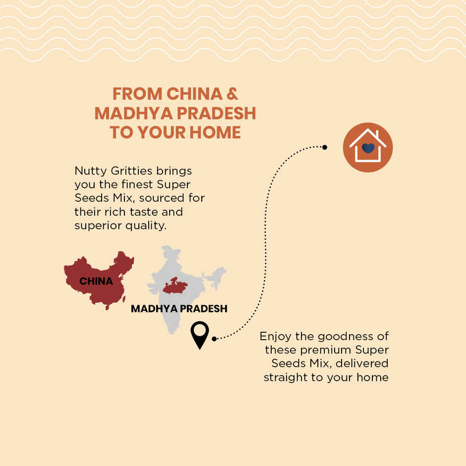 Nutty Gritties Super Seed Mix - Omega-3 & Protein-Rich