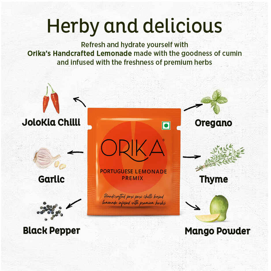Orika Portugese Lemonade Mix 10 Sachets