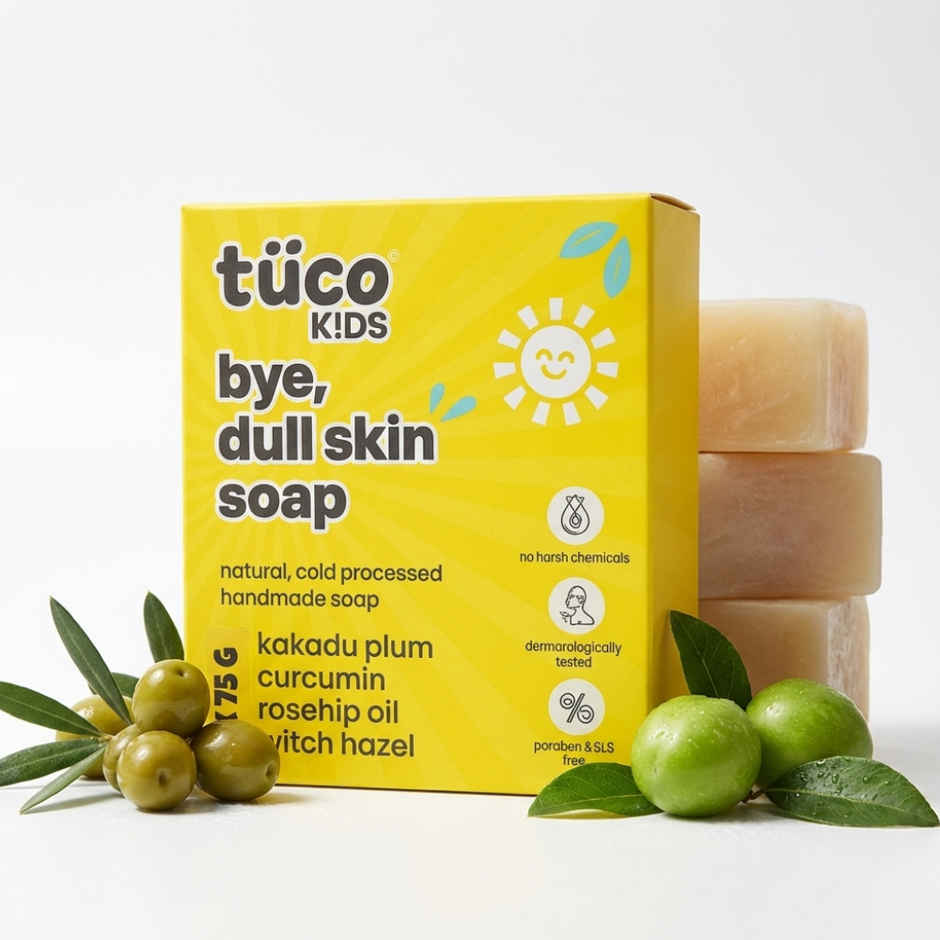 Tuco Kids Pack of 3 Anti Dull Skin Soap