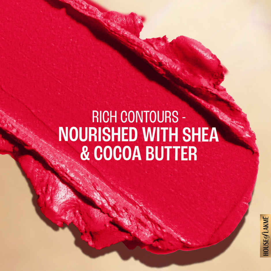 Lakme 9to5 Powerplay Priming Matte Lipstick, Lasts 16hrs, Red Coat