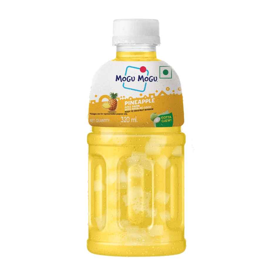Mogu Mogu Pineapple Fruit Drink with Nata de Coco