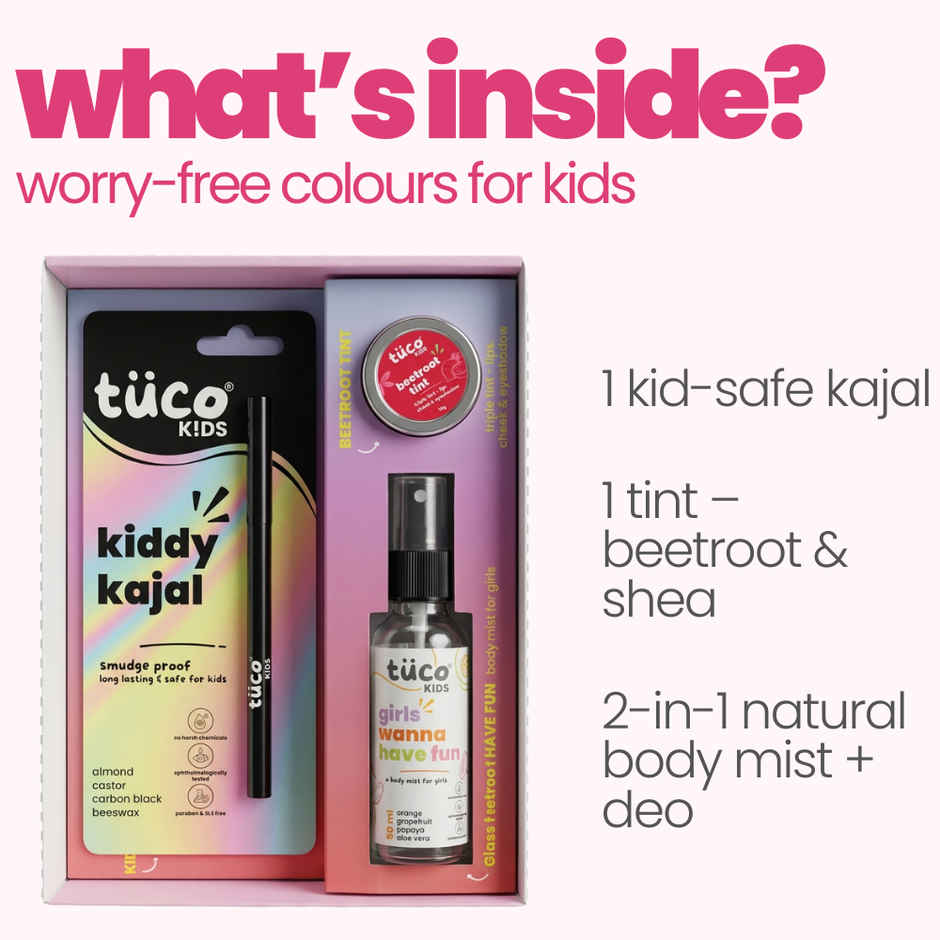 Tuco Kids Girl Glam Box Makeup Kit