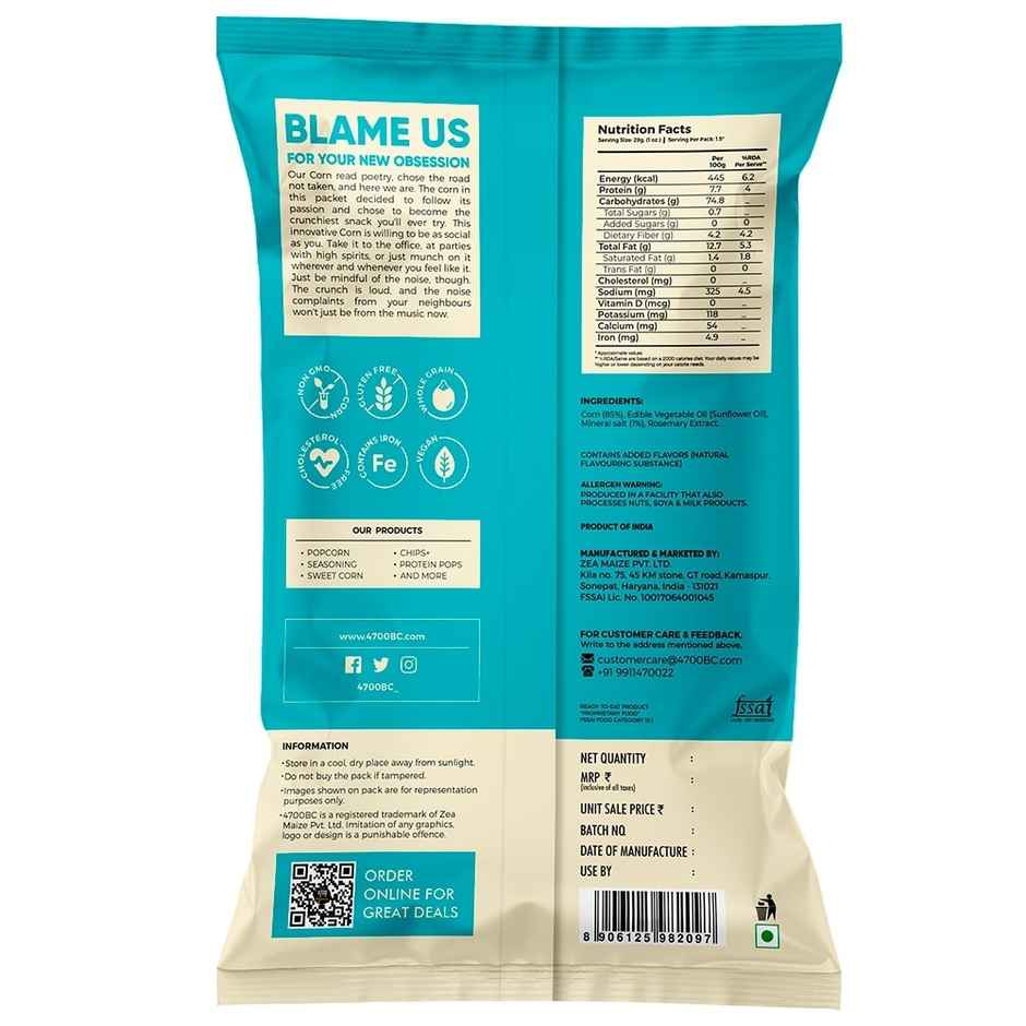 4700BC Crunchy Corn Himalayan Salt Pouch