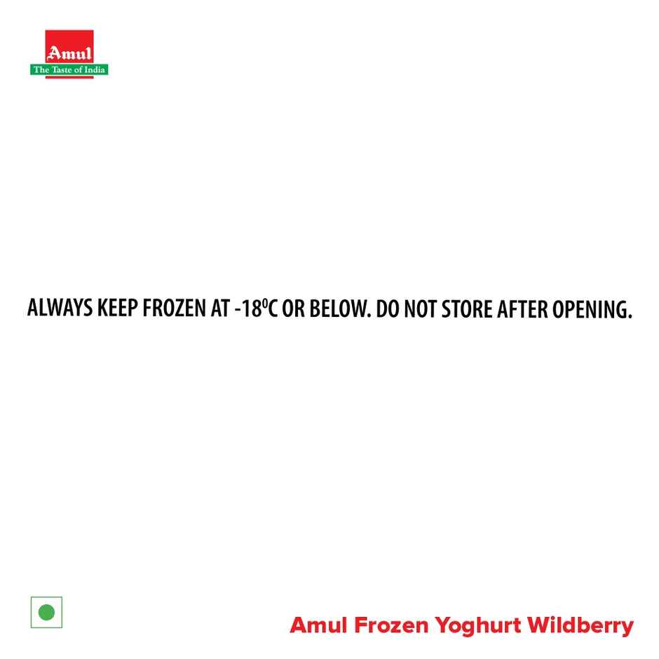 Amul Frozen Yoghurt Wild Berry