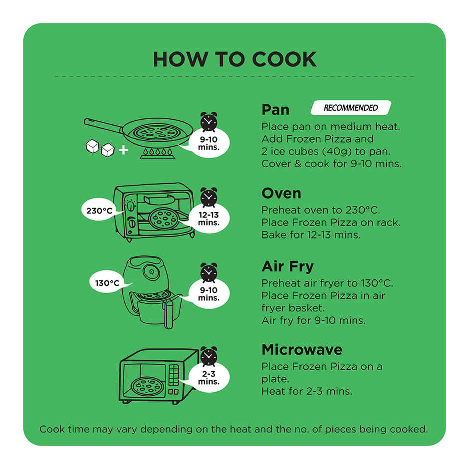Prasuma Pizza Minis - Paneer Tikka(180gms) & Prasuma Korean Fried Potato - Spicy K-Bbq(275gms) Combo