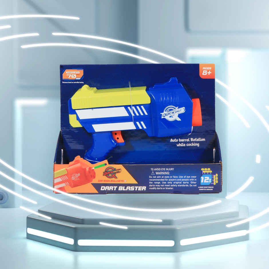 Toymaxx Bolt Dart Blaster Blue