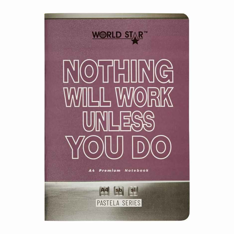 ABK A4 Long Book 21 x 29.66 Cms 240 Pages Single Pc