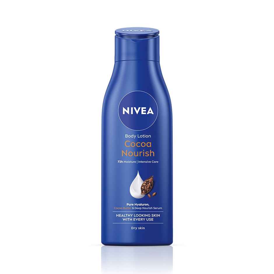 NIVEA Cocoa Nourish Body Lotion|Deep Moisture Serum|Non Greasy|Moisturiser For Very Dry Skin