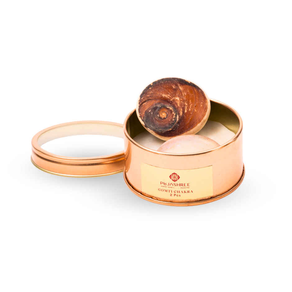 Gomti Chakra | Symbol of Maa Laxmi | Procured from Sacred Gomti River | Pujashree