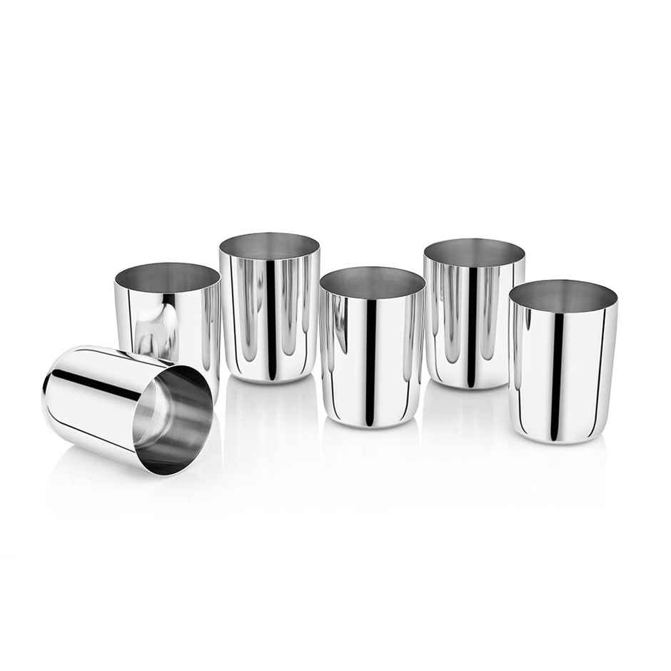 Steelera Stainless Steel Drinking Glass / Water / Juice | Food Safe | 350 ml