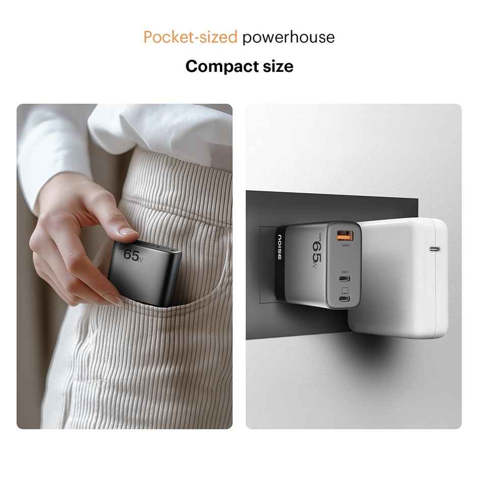 Noise Power Series Gan 100w Adapter - Meteor Black