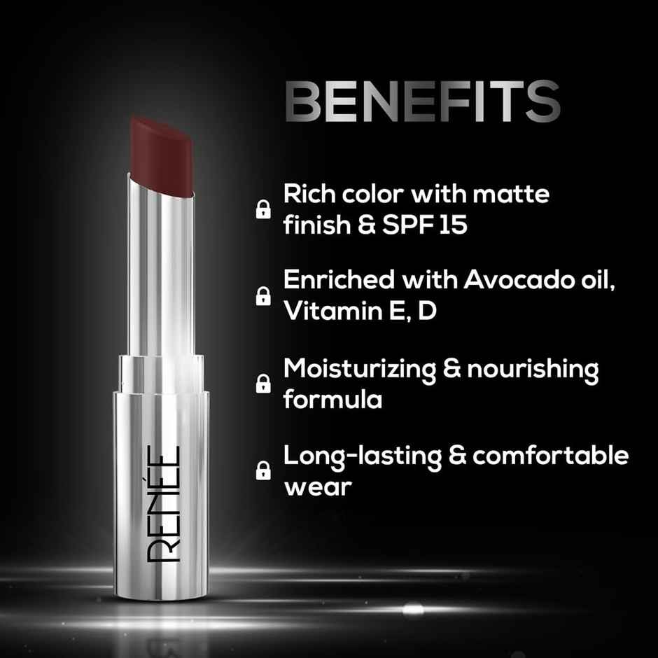 Renee Matte Lock Lipstick- 05 Funk