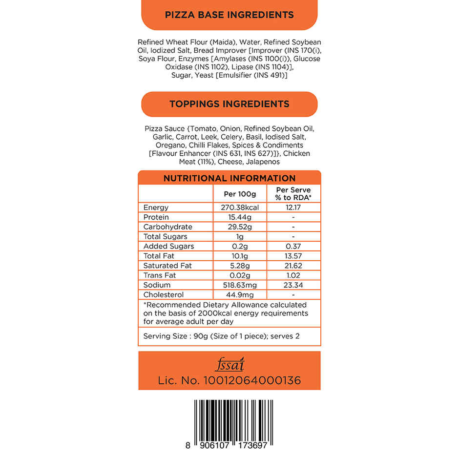 Prasuma Pizza Minis - Chicken Tikka Combo