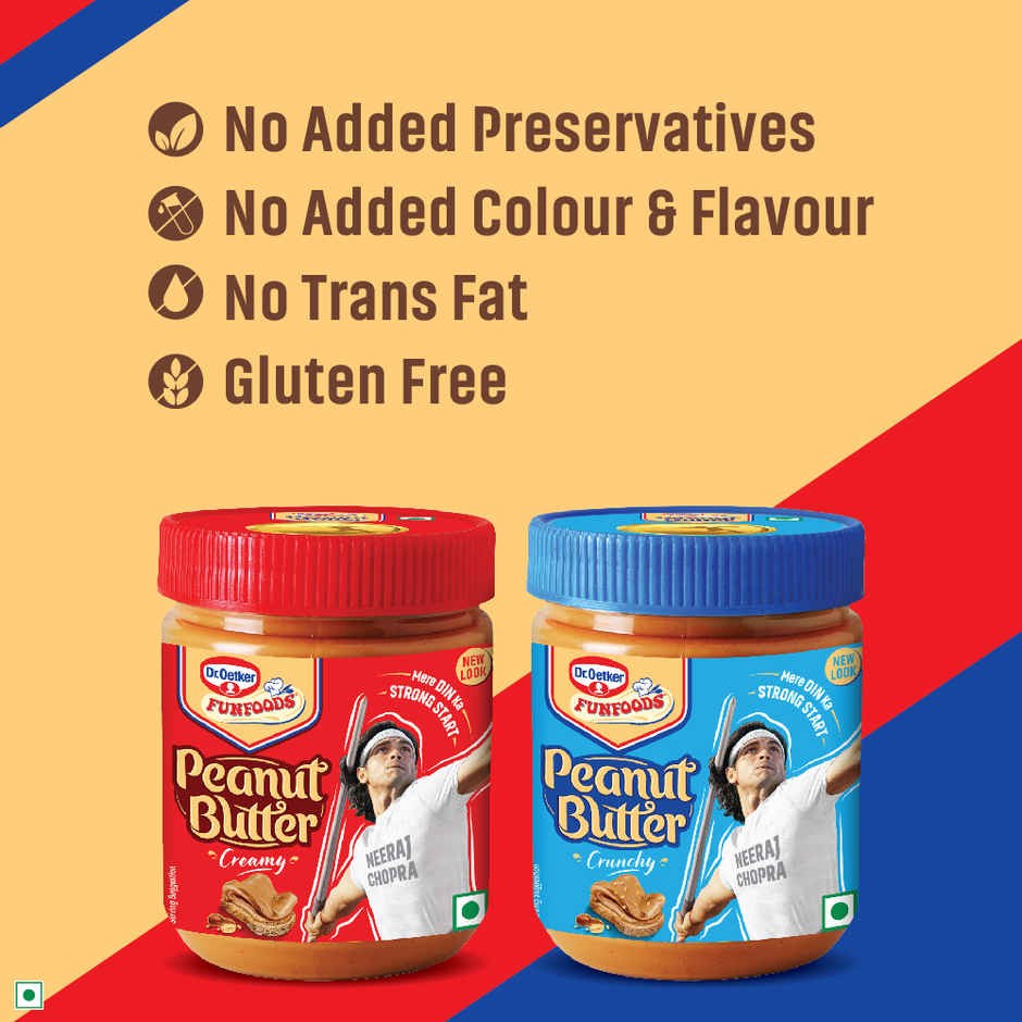 Dr. Oetker FunFoods Crunchy Peanut Butter