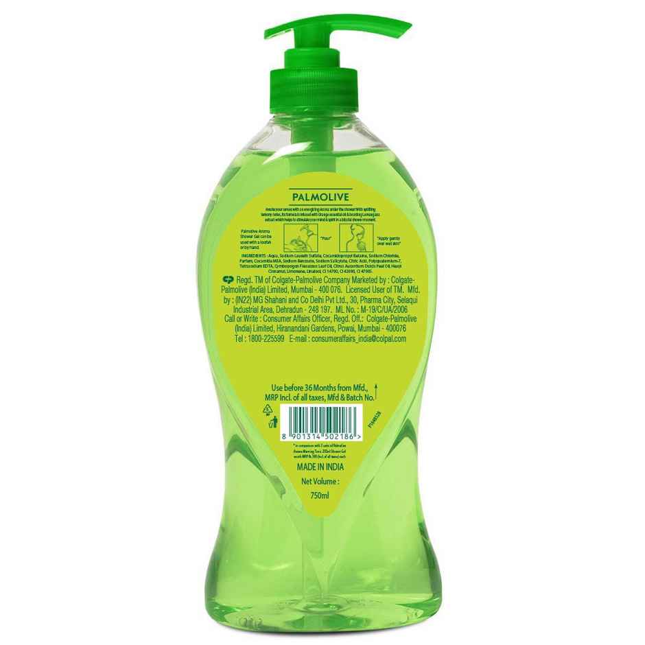 Palmolive Orange Essential Oil & Lemongrass Aroma Morning Boost (Tonic), Brightening Body Wash