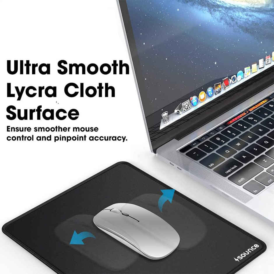 Sounce Mouse Pad With Superior Micro-Weave Cloth, Extended Desk Mousepad