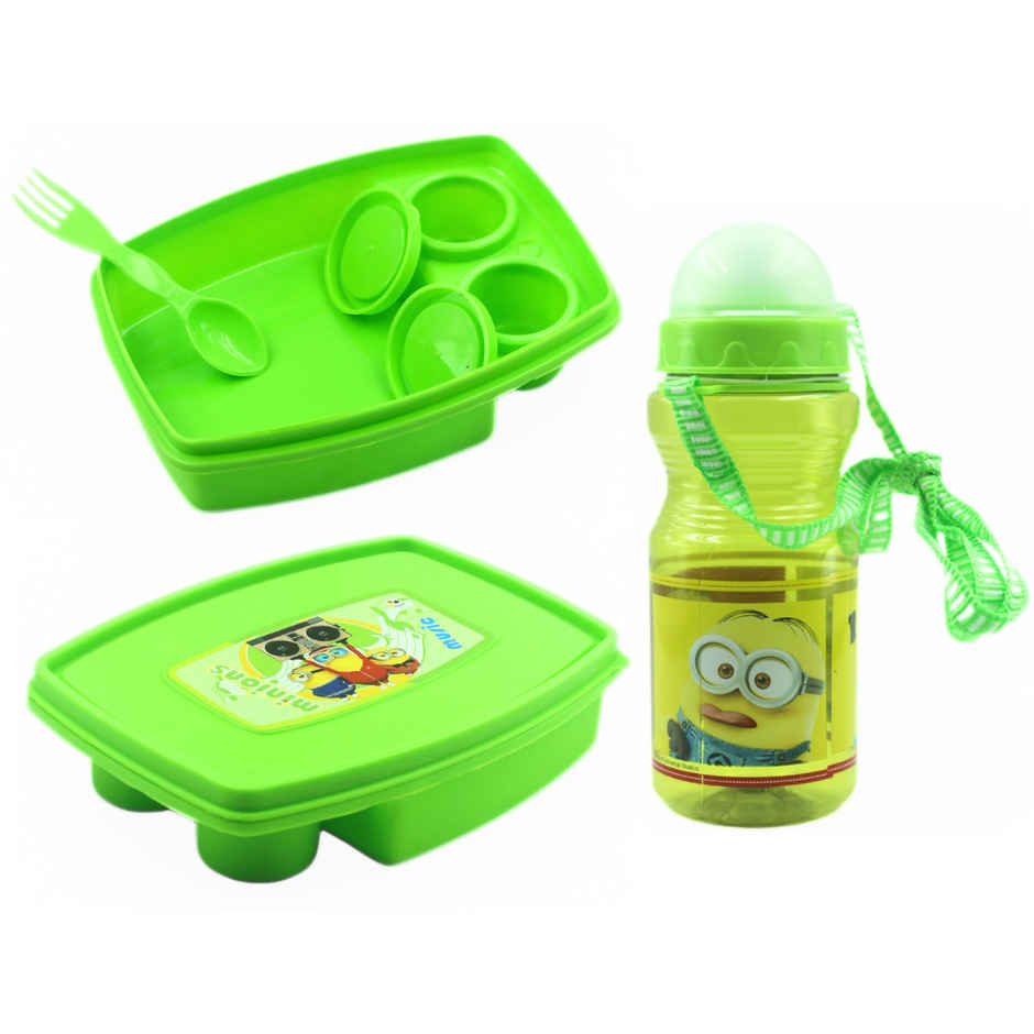 Minion Kids Lunch Box Set - Assorted color
