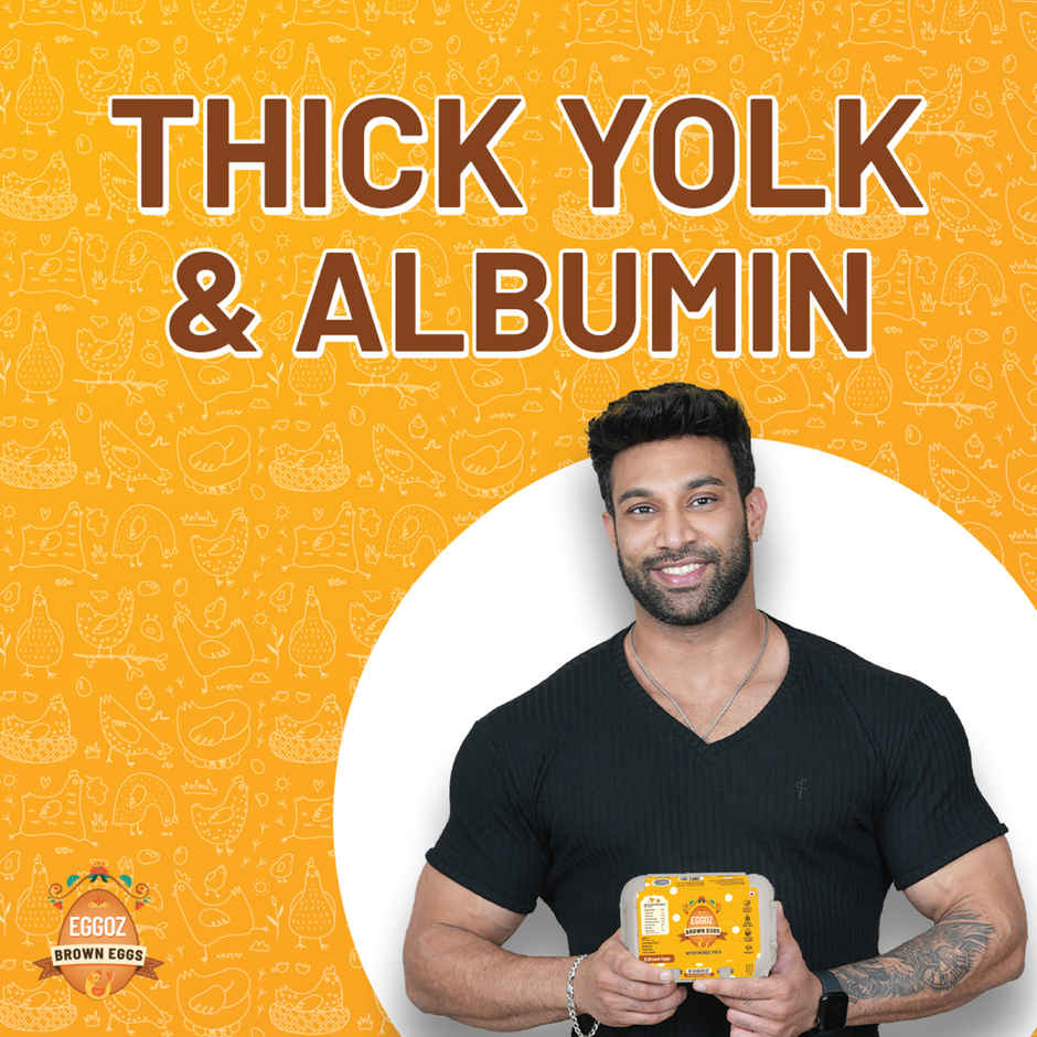 Eggoz Protein Rich Farm Fresh Brown Eggs