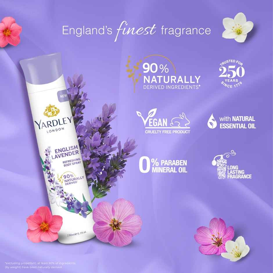 Yardley London English Lavender Deo for Women