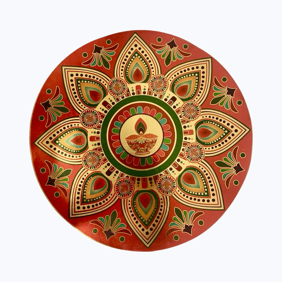 Elegant Diwali Rangoli Stickers – Vibrant Designs