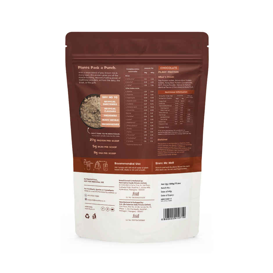 Nourish You Plant Protein - Chocolate
