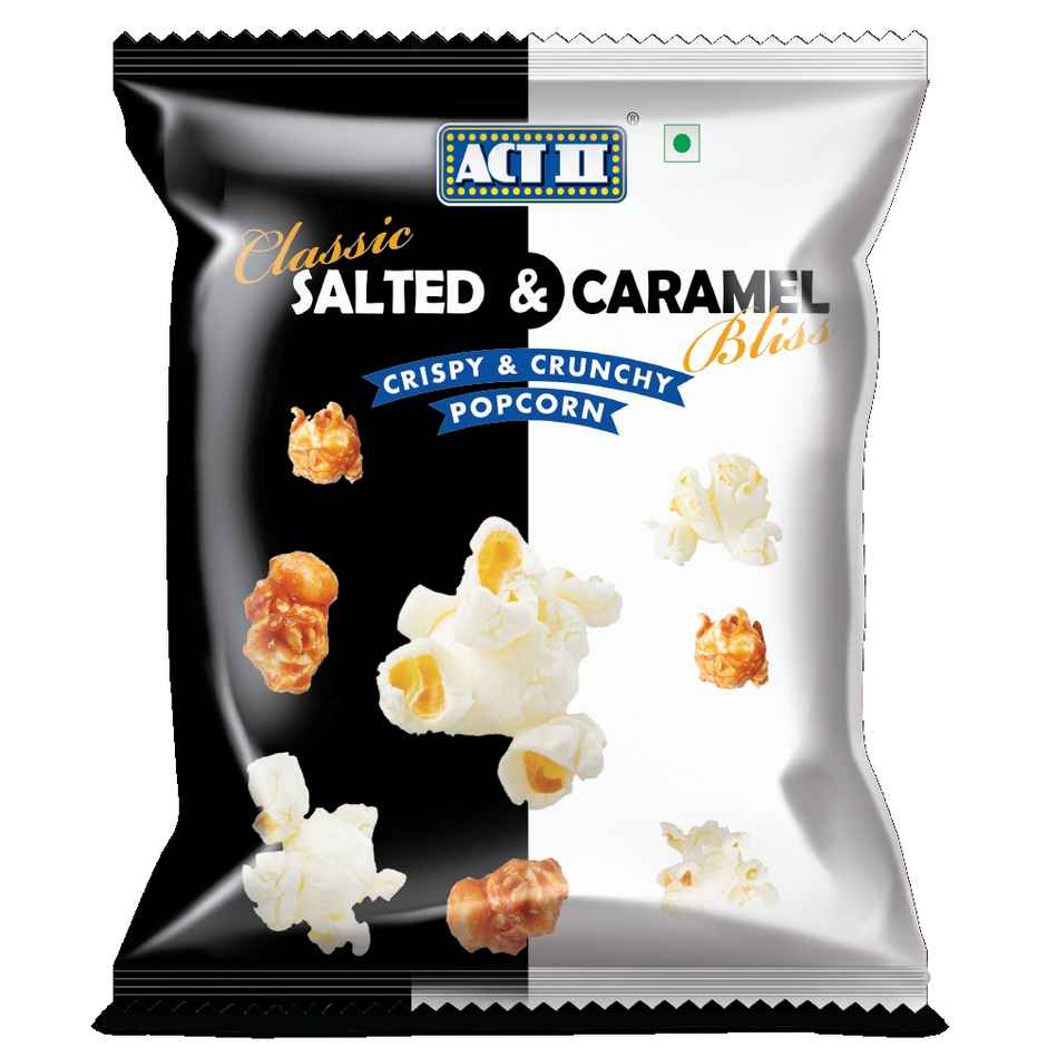 Act II Ready to Eat Popcorn | Salted & Caramel Popcorn Combo 