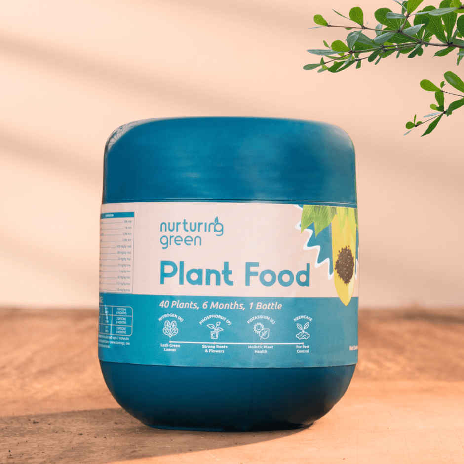 Nurturing Green - Plant Food | 400gm | Growth Supplement | Fertillizer for Soil and Plant Care