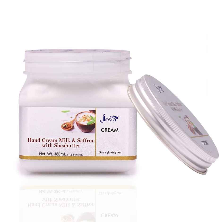 Jeva Milk & Saffron Hand Cream With Shea Butter