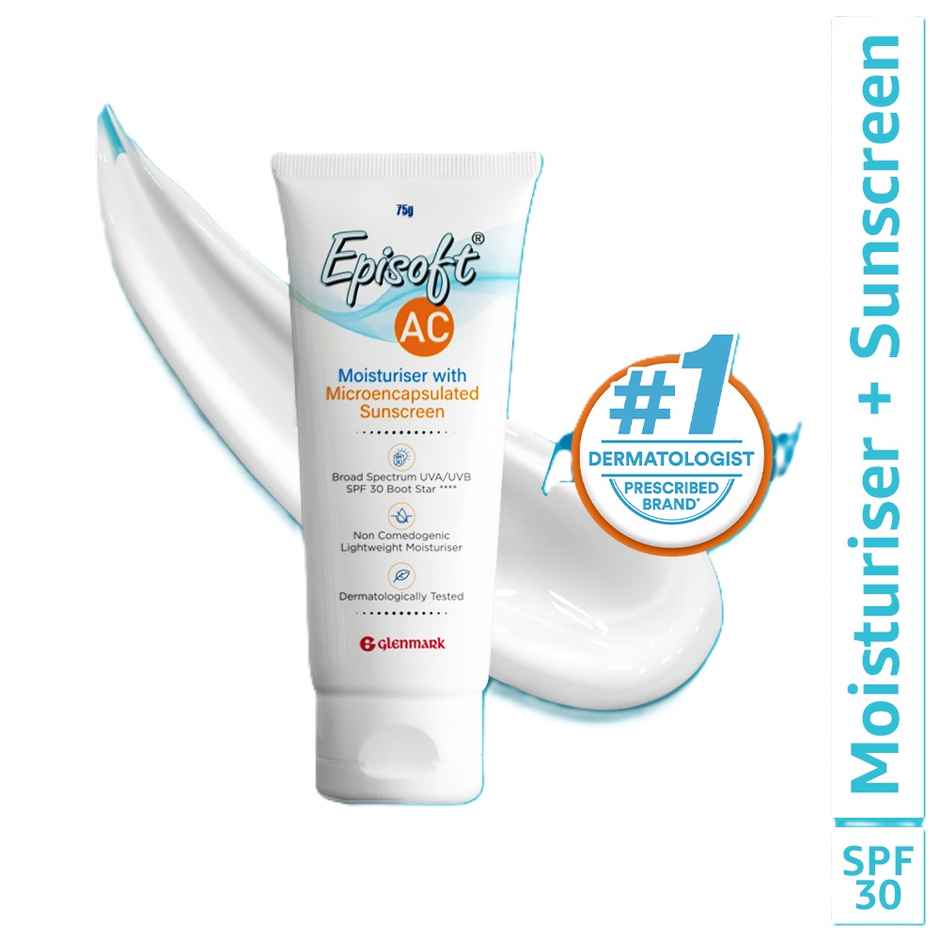 Glenmark Episoft Ac Moisturizer With Sunscreen SPF 30+
