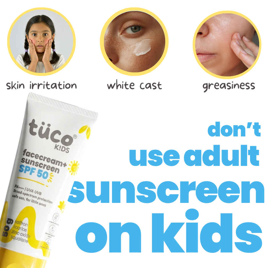 Tuco Kids Sunsreen SPF50 Broad Spectrum Protection