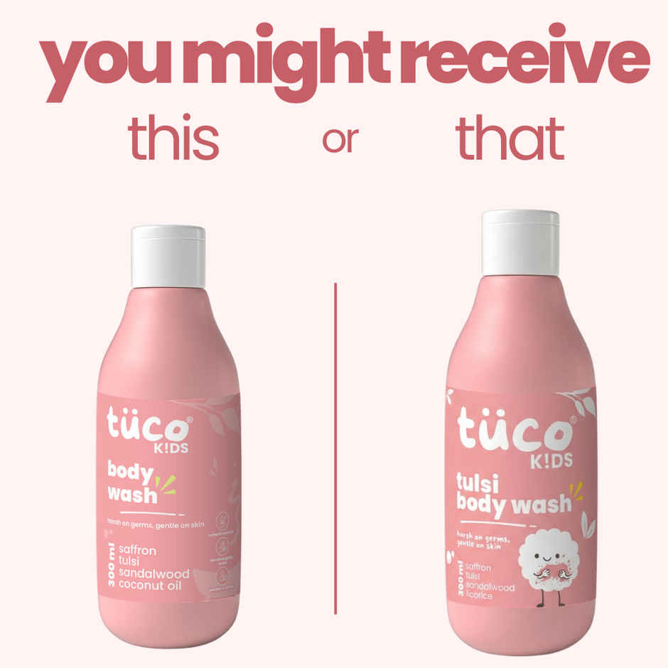 Tuco Kids Natural Tulsi Shower Gel