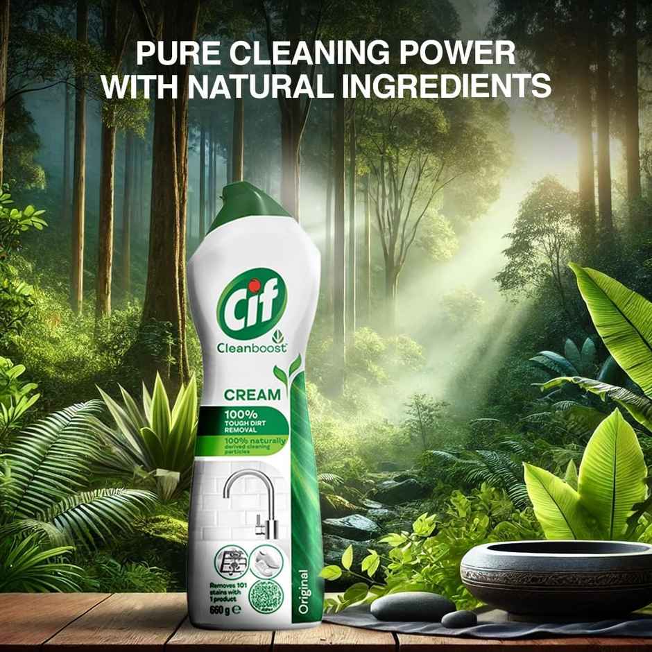 Cif Cleanboost Cream Original Floor Cleaner
