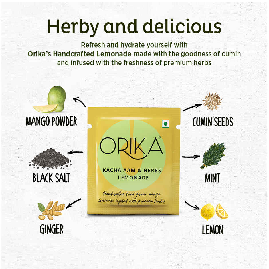 Orika Kaccha Aam Lemonade 10 Sachets