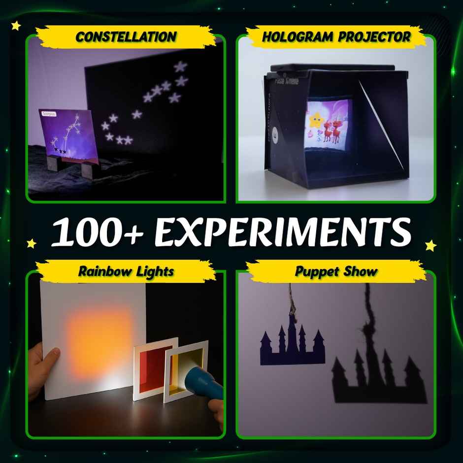 Physics Wallah Light Shadow & Optical Instrument Kit | Multicolor