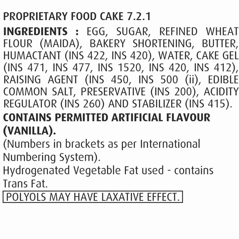 Winkies English Tea Cake | Bakery Delight